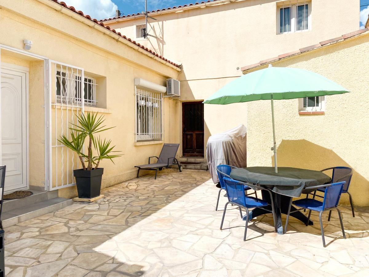 Chambre Climatisee Lit Double Dans Villa - Proche Centre Tramway Montpellier Buitenkant foto