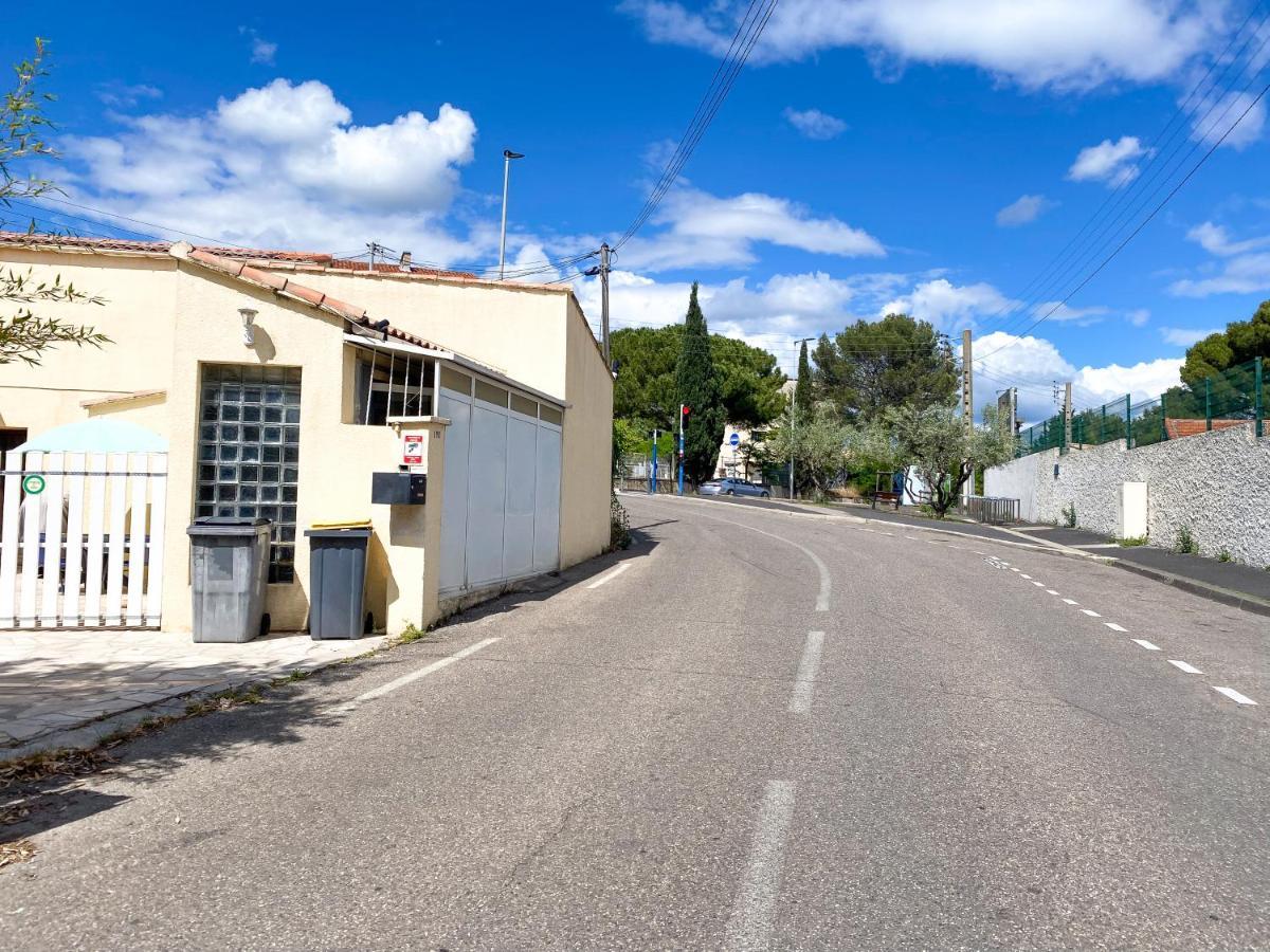 Chambre Climatisee Lit Double Dans Villa - Proche Centre Tramway Montpellier Buitenkant foto